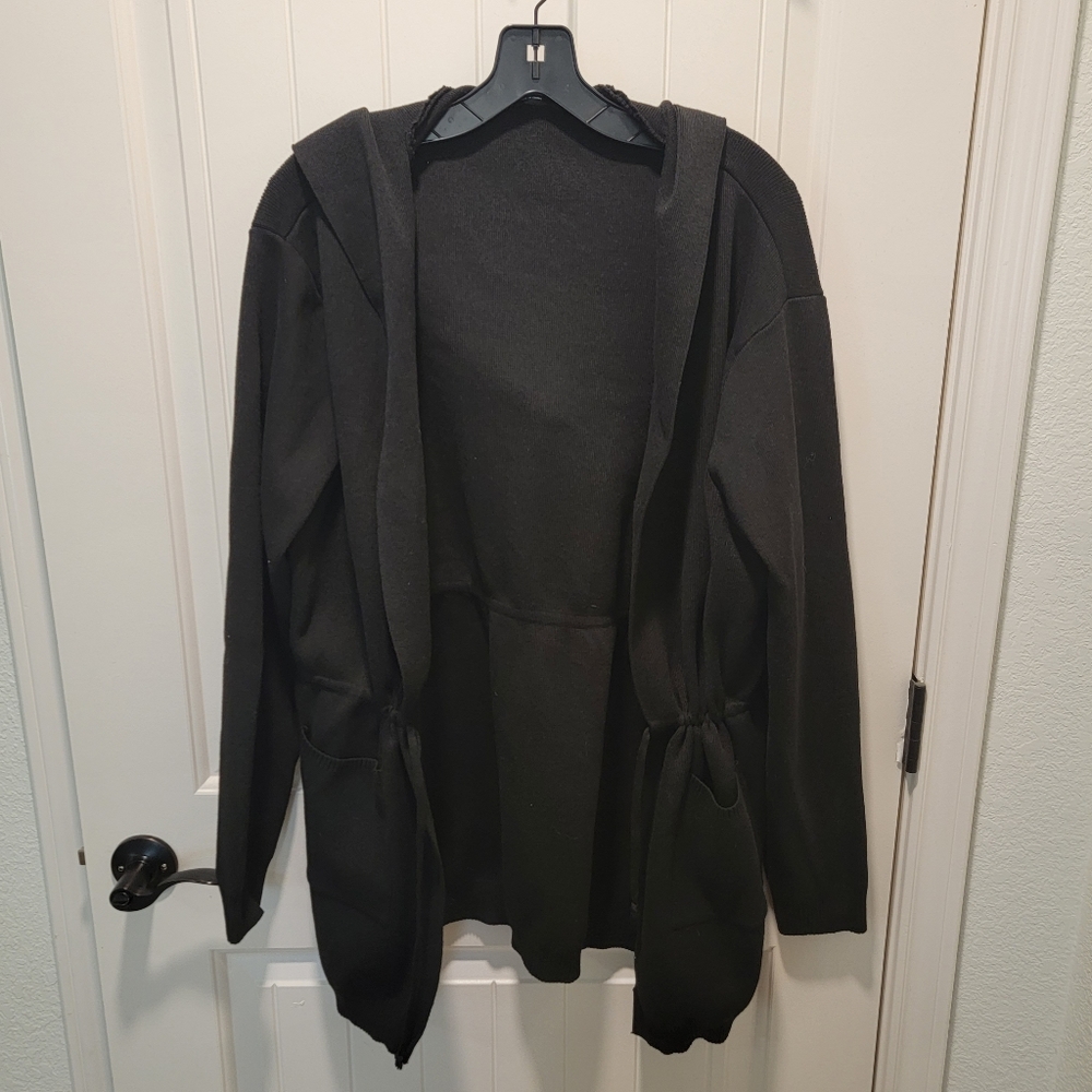 Shein Black Cardigan Sweater